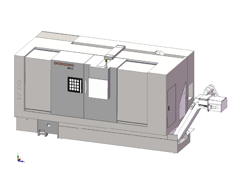 HTB5100 SLANT BED CNC TIRO
