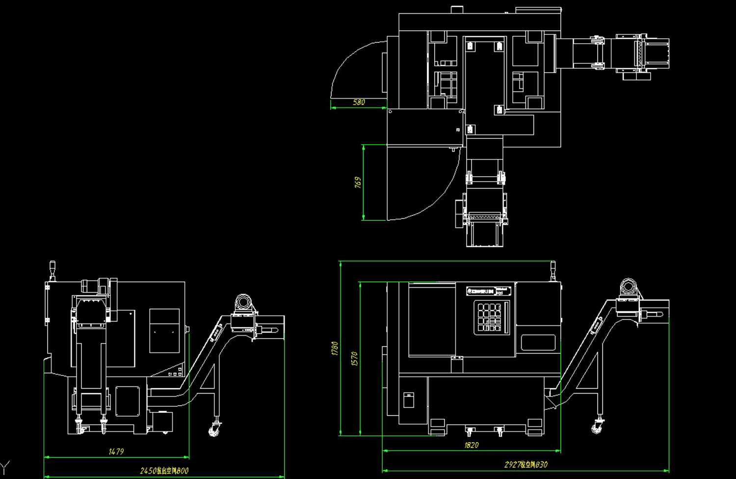 Layout da máquina H32 1013