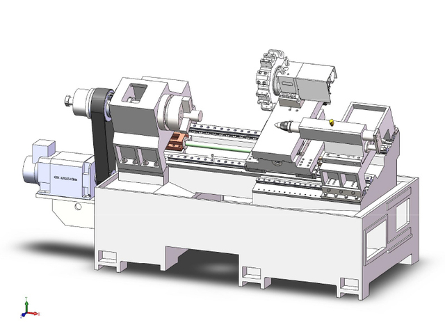 Torno CNC de cama inclinado H5050
