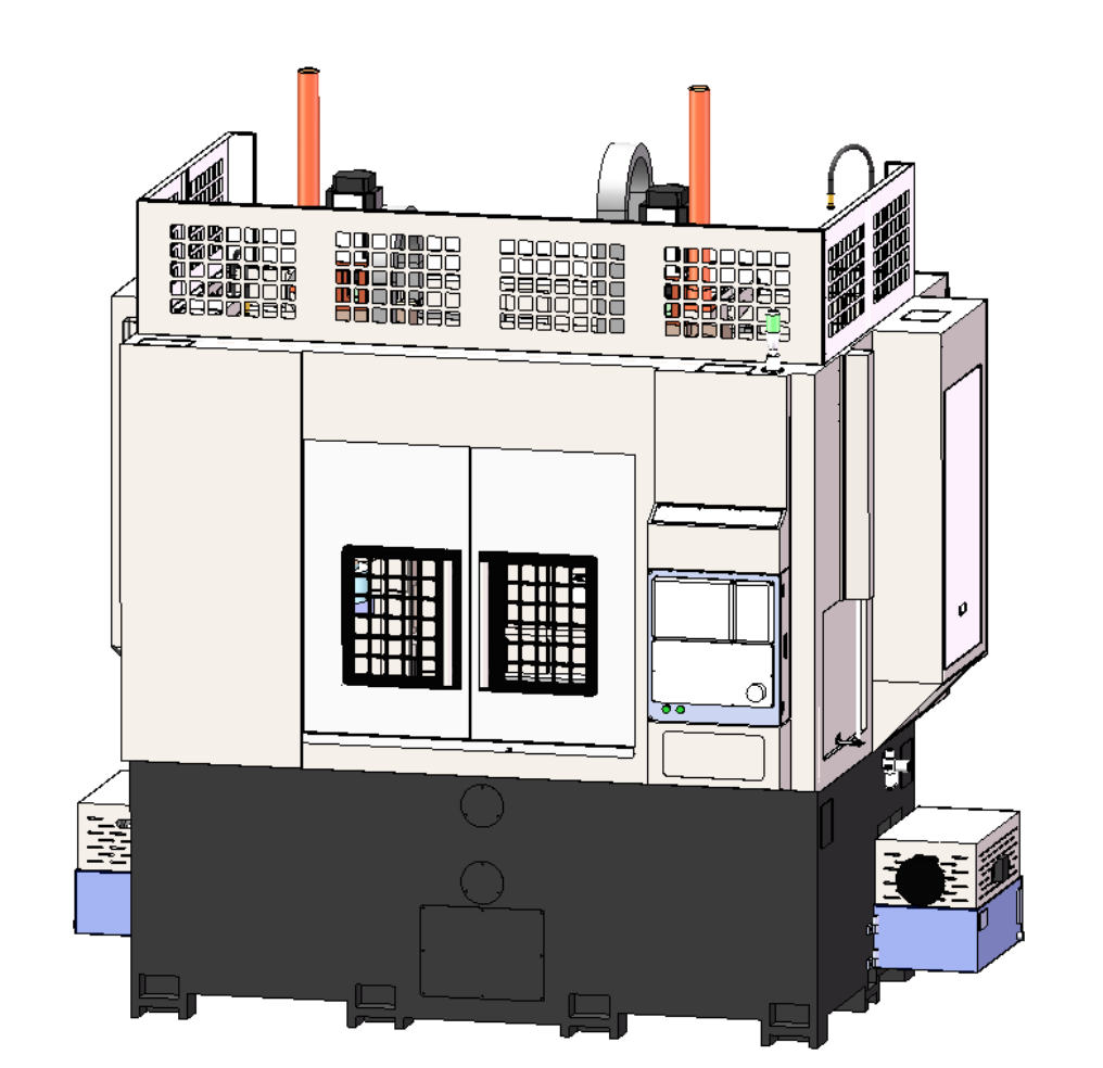 GV400/GV500 Combinação vertical invertida Centro de torneamento CNC