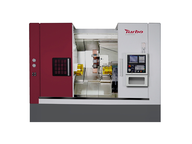 G500 Torno CNC de fuso duplo