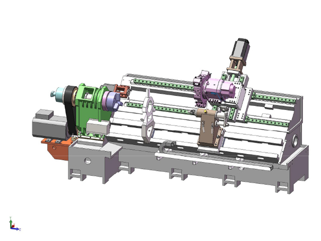 HTB5100 SLANT BED CNC TIRO