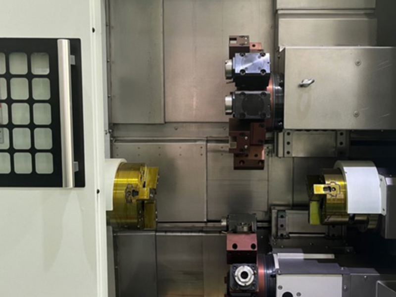 GS42 eixo duplo e torno CNC duplo