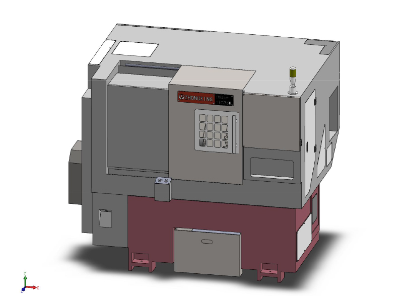 HTC350 SLANT BED CNC TIRO