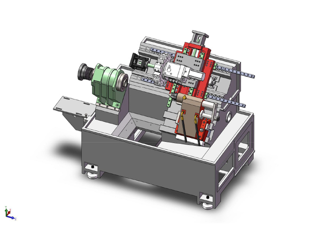 HTB350 CNC SLANT BELHE 