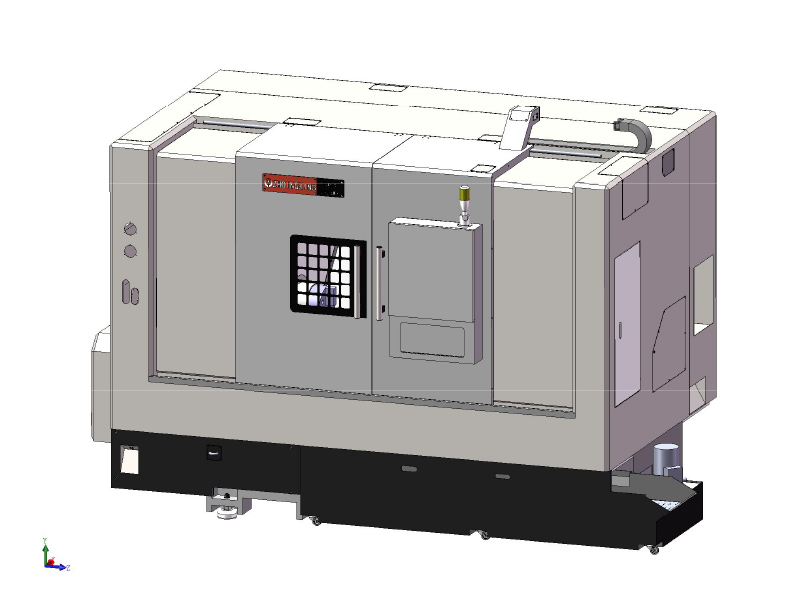 HTB550A SLANT BED CNC TIRO