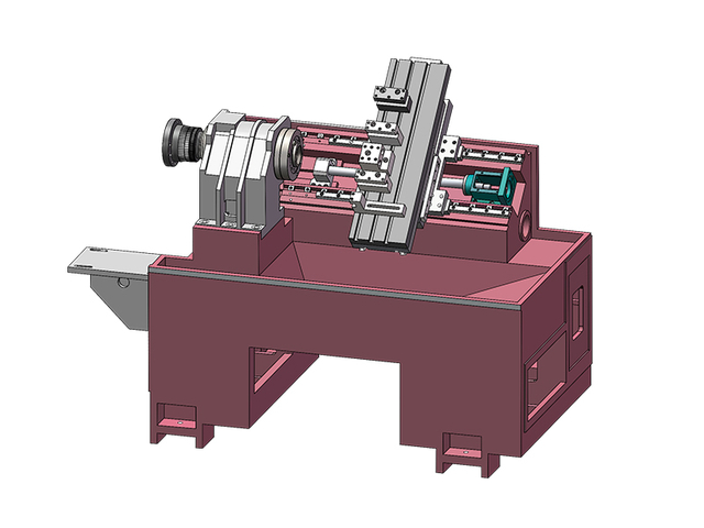 HTC350 SLANT BED CNC TIRO