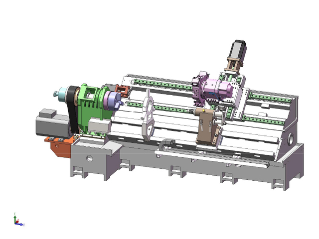 HTB5150 SLANT BED CNC TIRO
